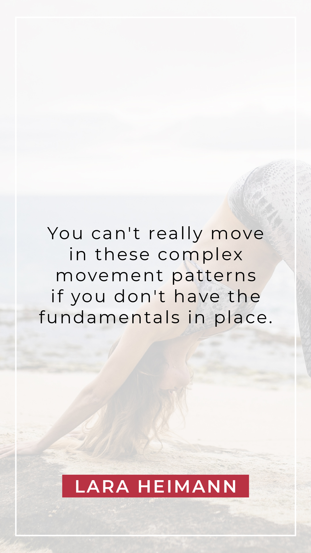 184 | What is good movement?
