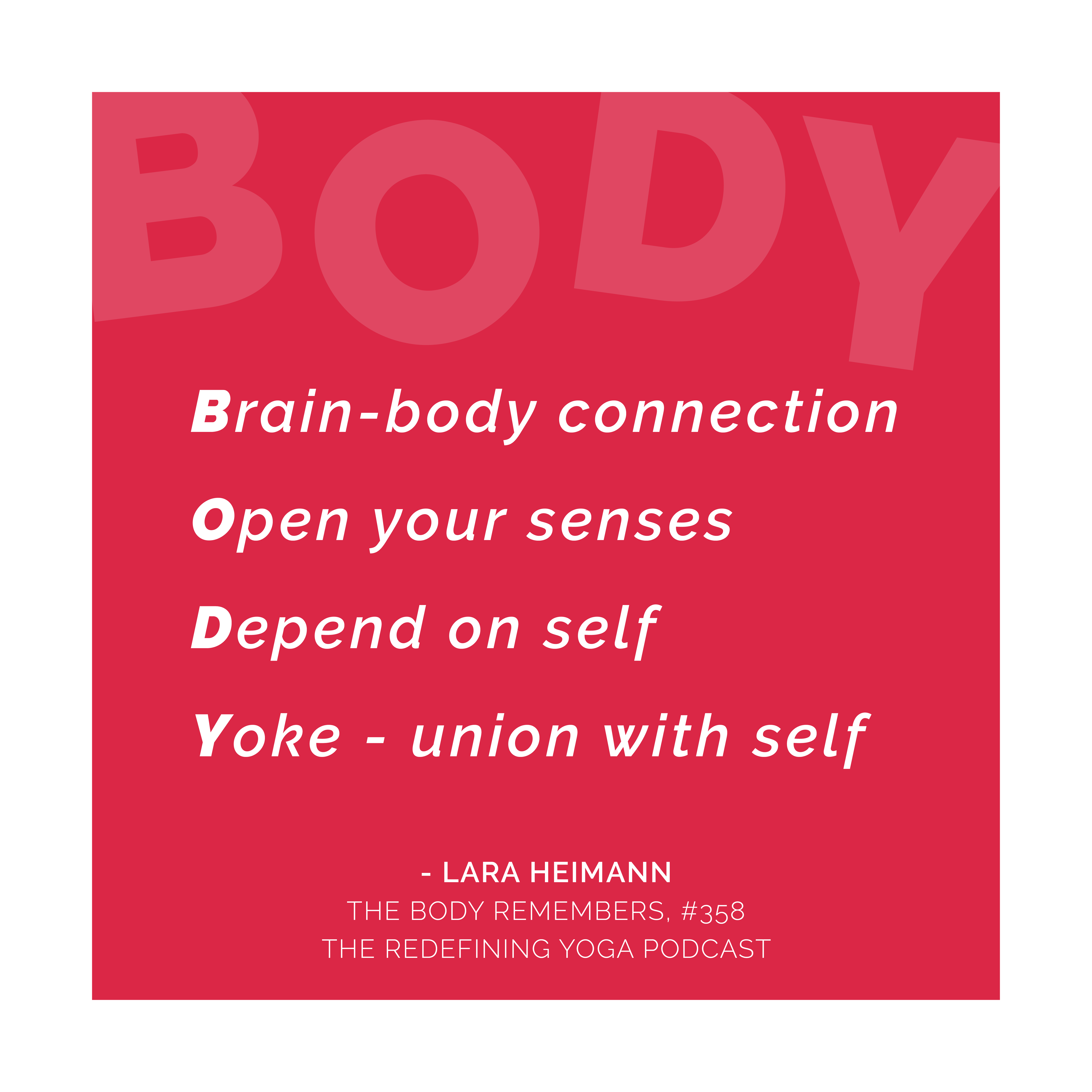 358 | The Body Remembers