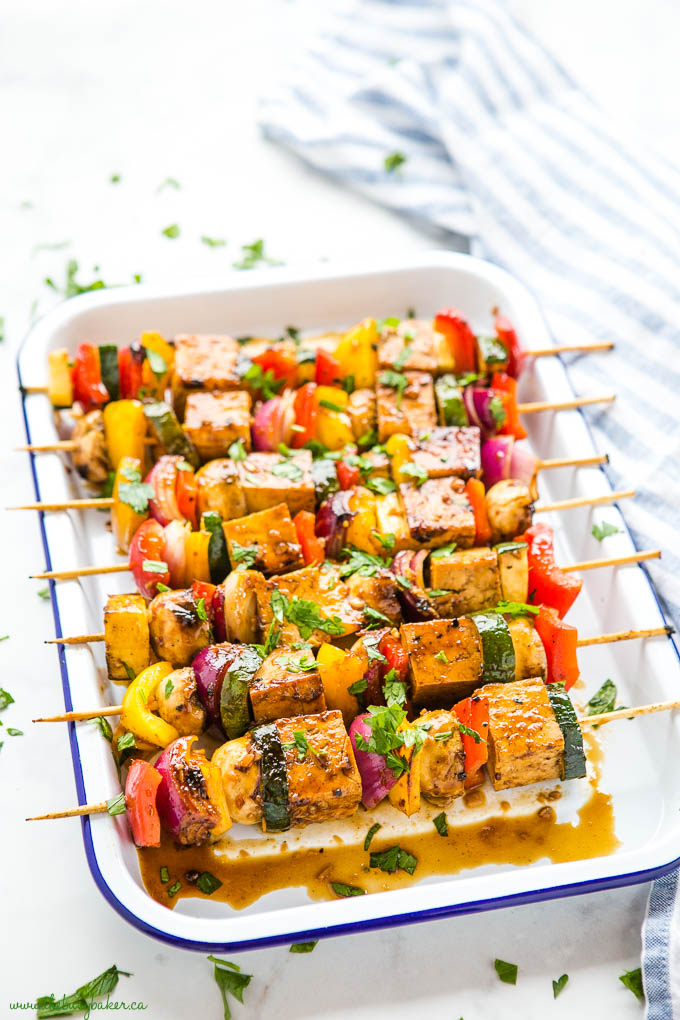 Lemon Pepper Vegetable Kebab