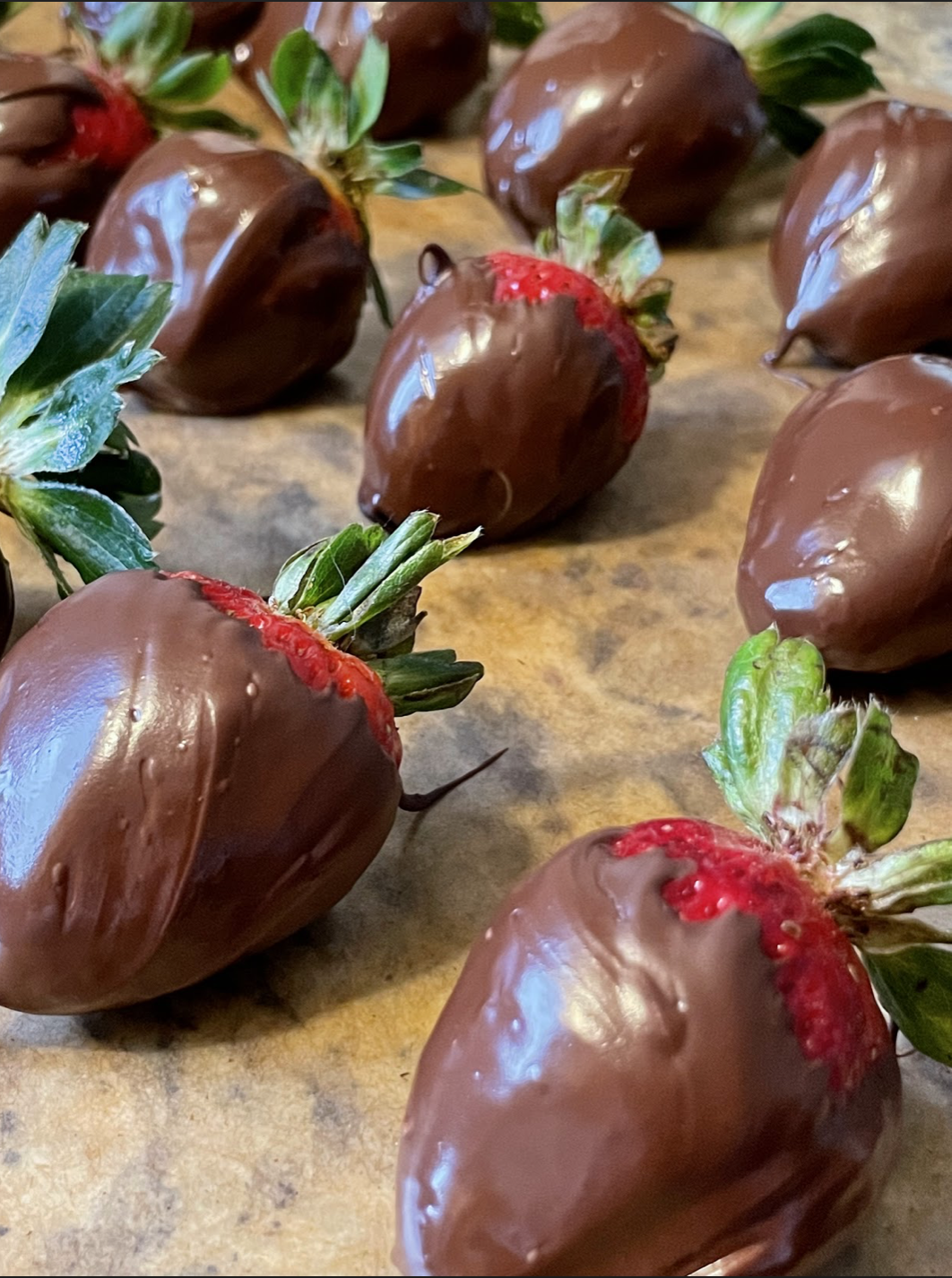 Vegan Chocolate Covered Strawberries