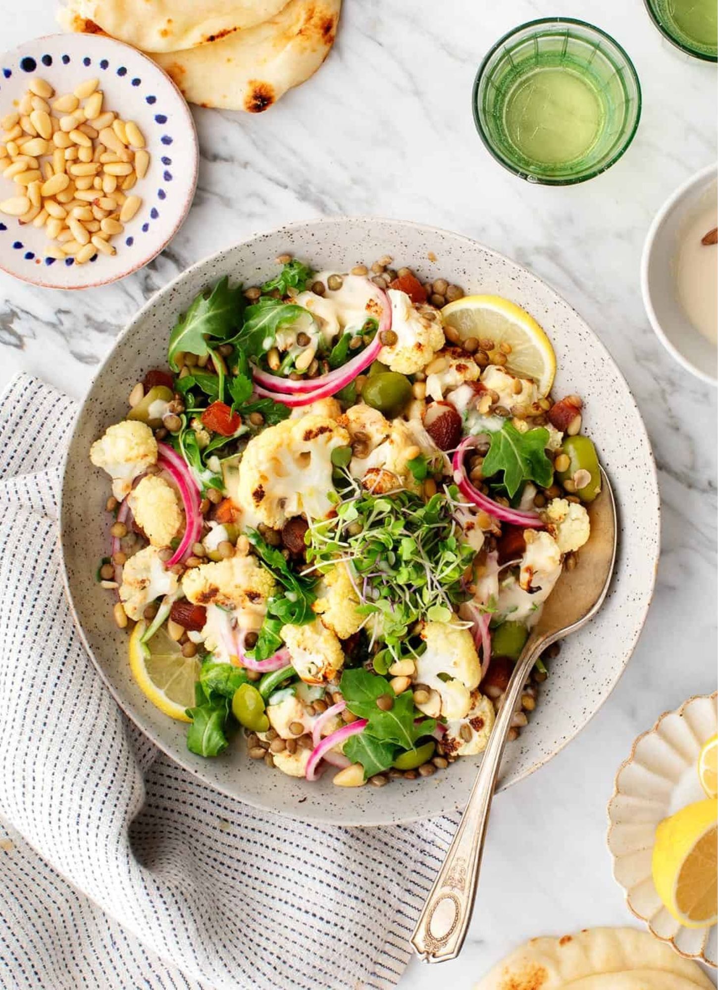 Roasted Cauliflower Salad Recipe